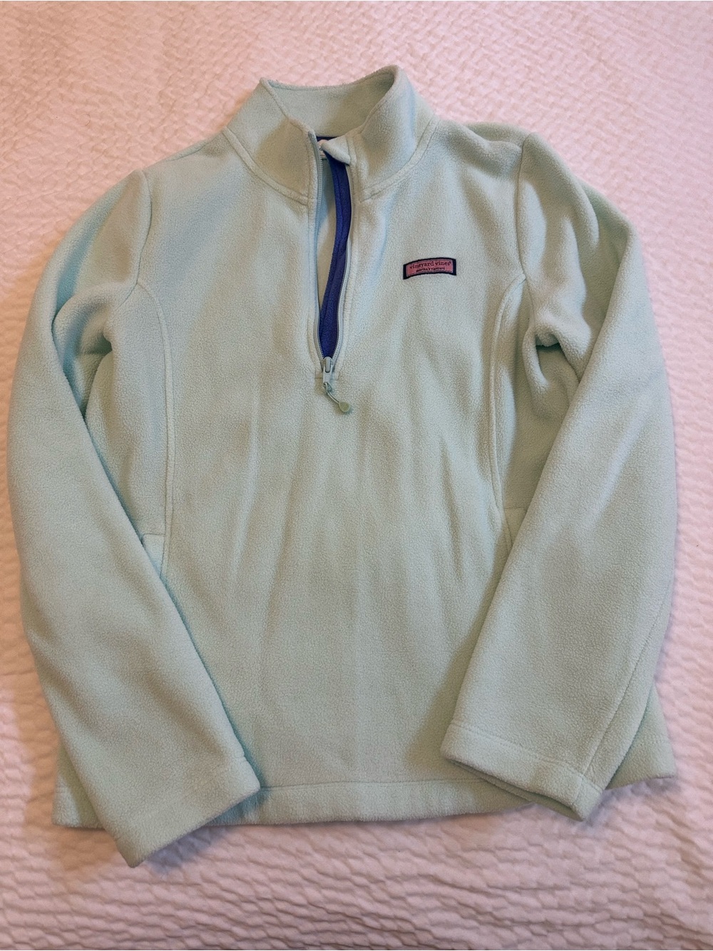 Vineyard Vines Ladies Quarter Zip Fleece Pullover